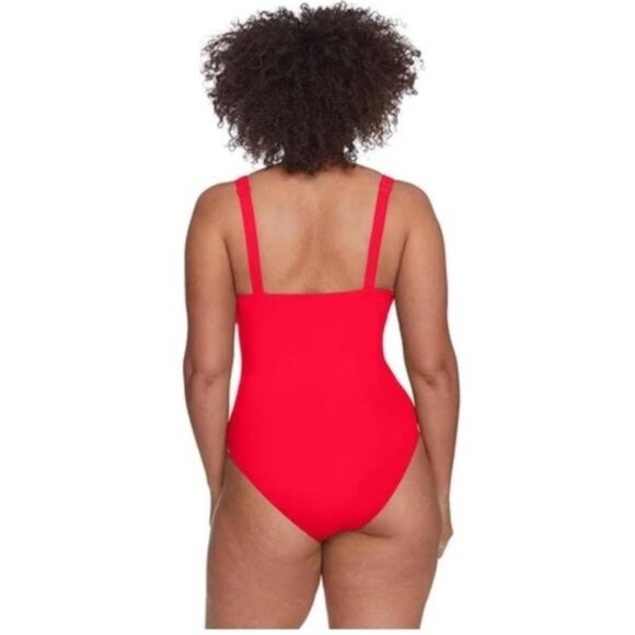 NWOT Robin Piccone AVA KNOT PLUNGE Swimsuit - Picture 3 of 8